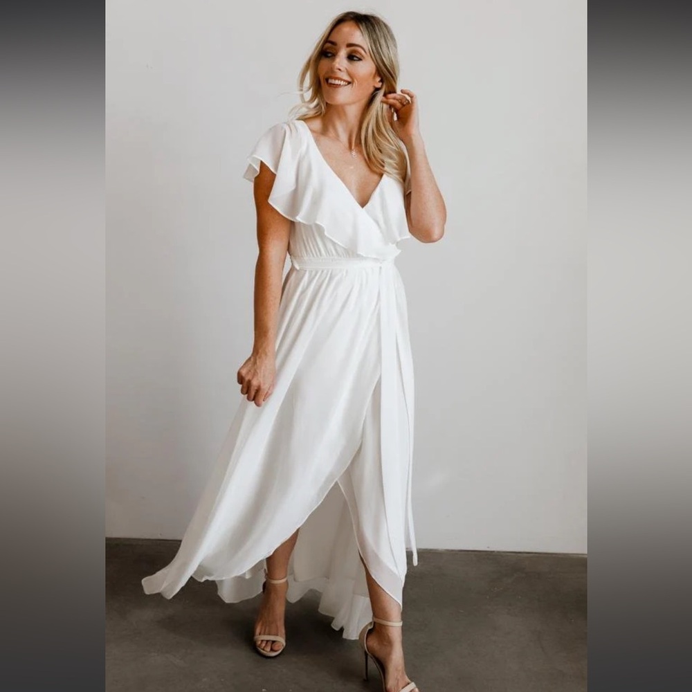 Baltic Born Katya Ruffle Maxi Dress